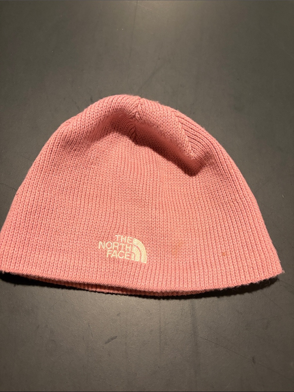 Pink north face hat